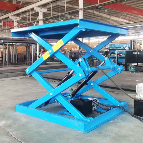 Fixed scissor elevator case