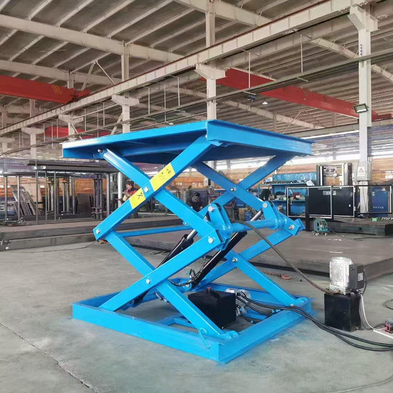 Fixed scissor elevator